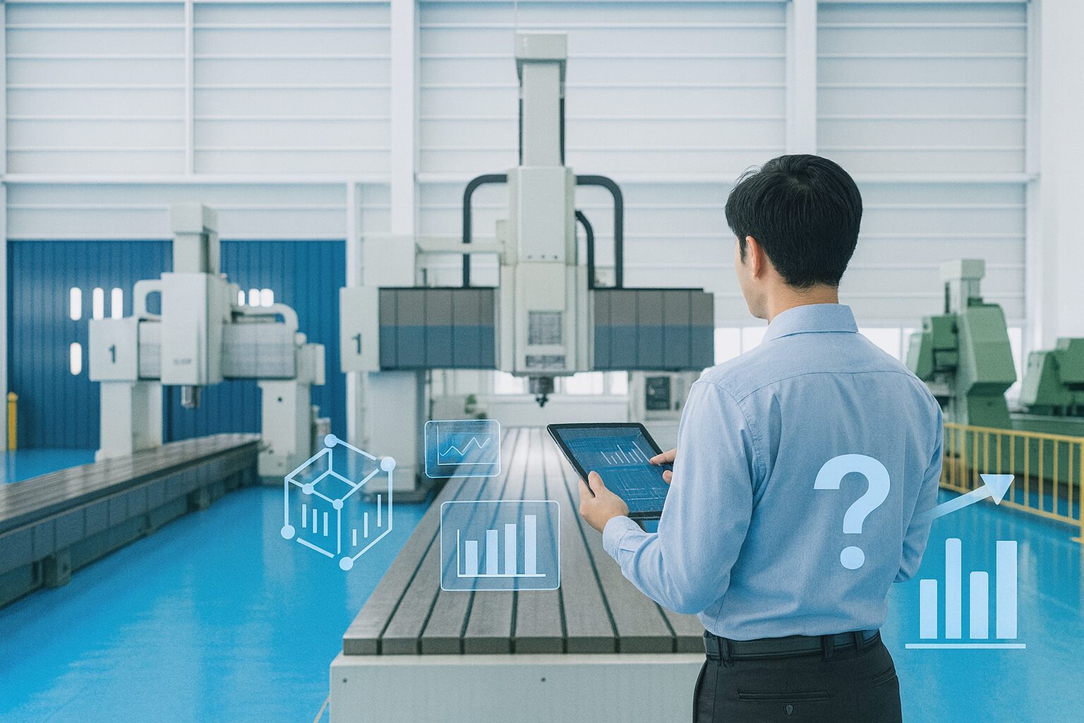 門型マシニング 5面加工機 大型部品加工で成功させる技術論