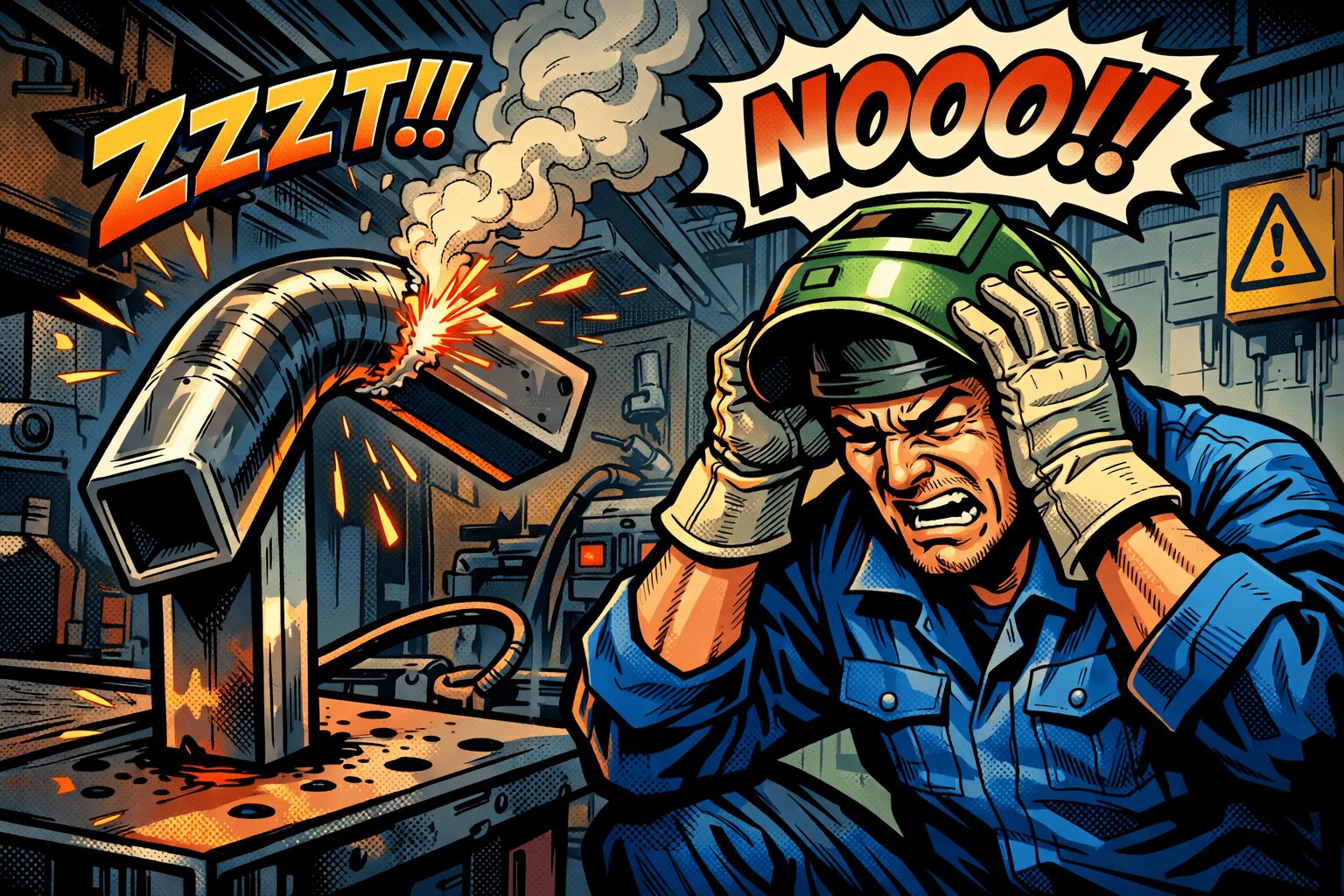 角パイプ溶接歪み対策｜反り・ねじれを防ぎ精度を高める実践法