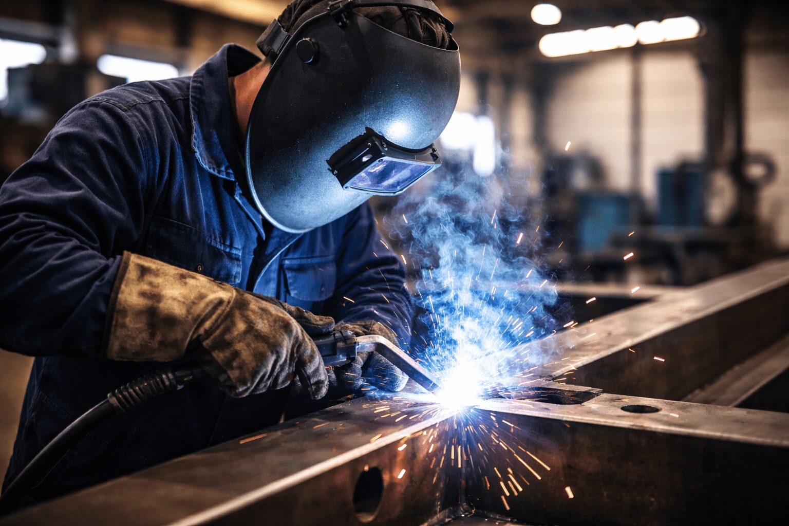 スチール溶接加工の基礎と構造部品製作のポイント